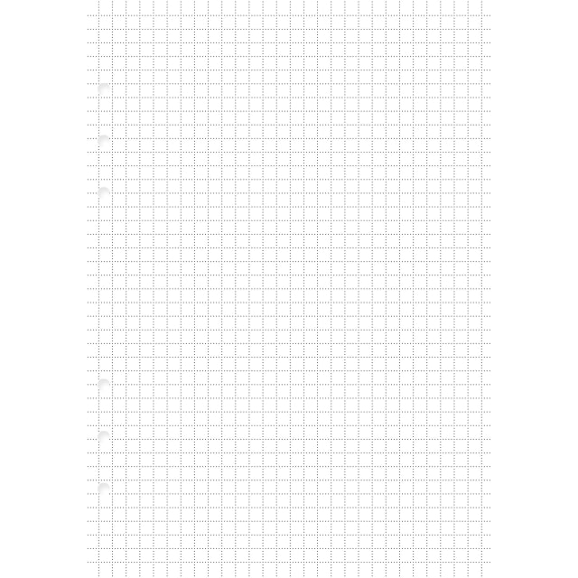 FILOFAX A5 Clipbook Refill Squared 25pk