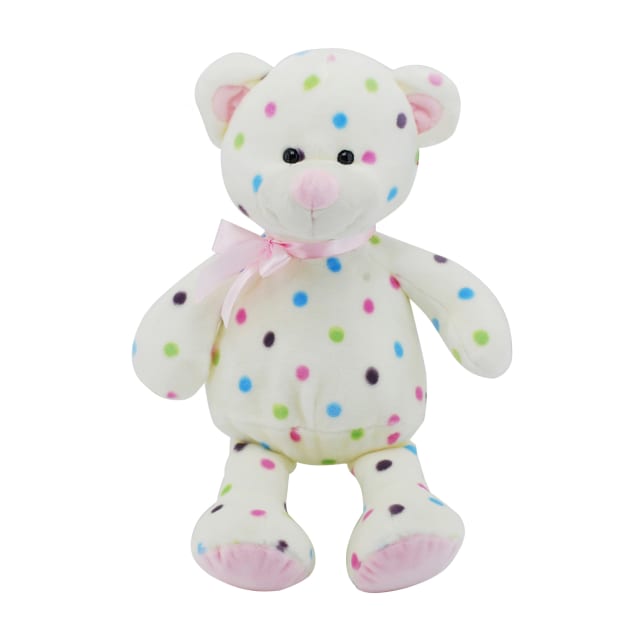 ANIPALS AP 45018 Dot Bear Pink 25cm