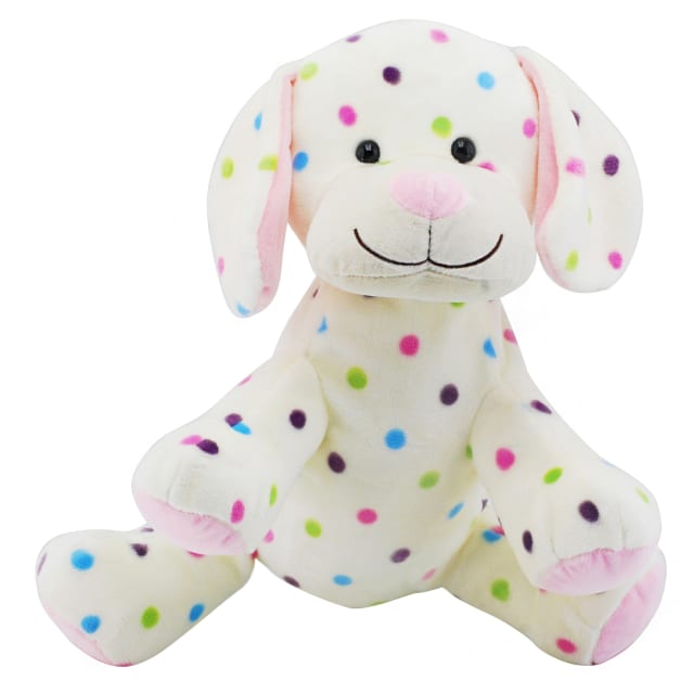 ANIPALS AP 45033 Dot Dog Pink 30cm