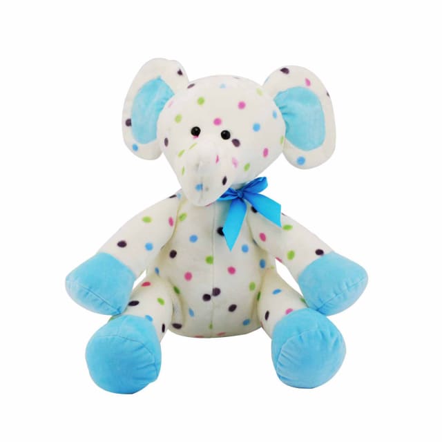 ANIPALS AP 45034 Dot Elephant Blue 25cm
