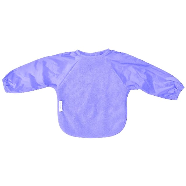 SILLY BILLYZ FLEECE SMALL L/S BIB LILAC