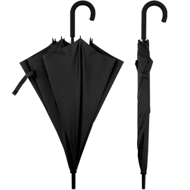 GDESIGN gd Blk/Clr pnl lace umbrella