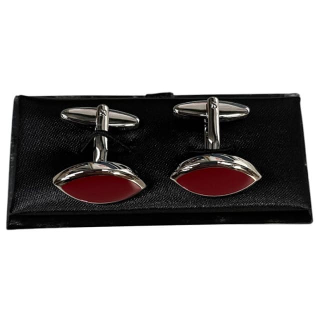 GDESIGN gd JT294 Red Oval Cufflink