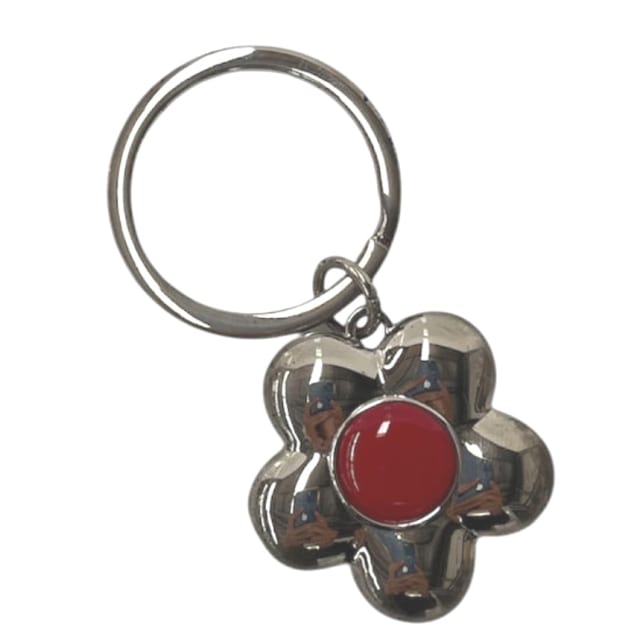 GDESIGN WG0498 Flower keyring Shiny