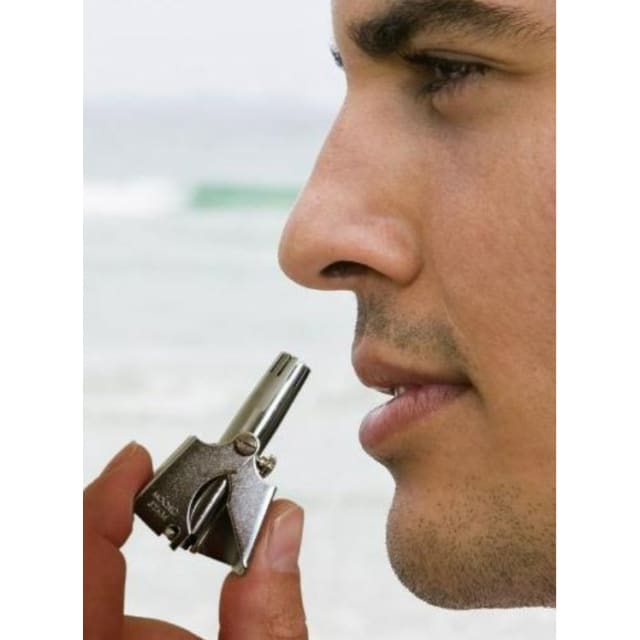GROOM MATE Silver Wing Nose Trimmer