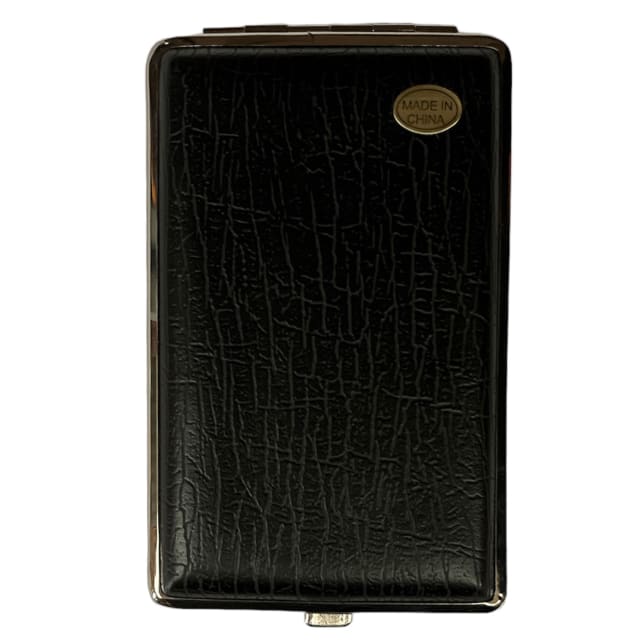 AZTEC Aztec Cig Case Plain Black