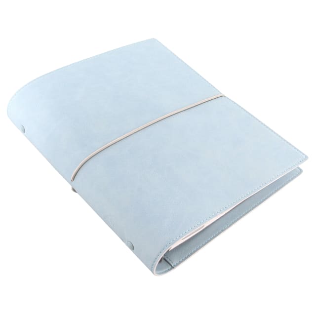 FILOFAX A5 DOMINO SOFT ORGANISER PALE BLUE