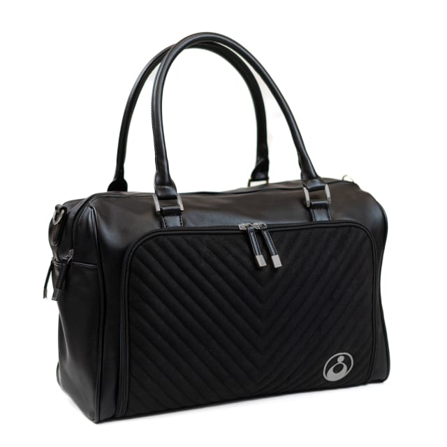 ISOKI DOUBLE ZIP SATCHEL MIDNIGHT