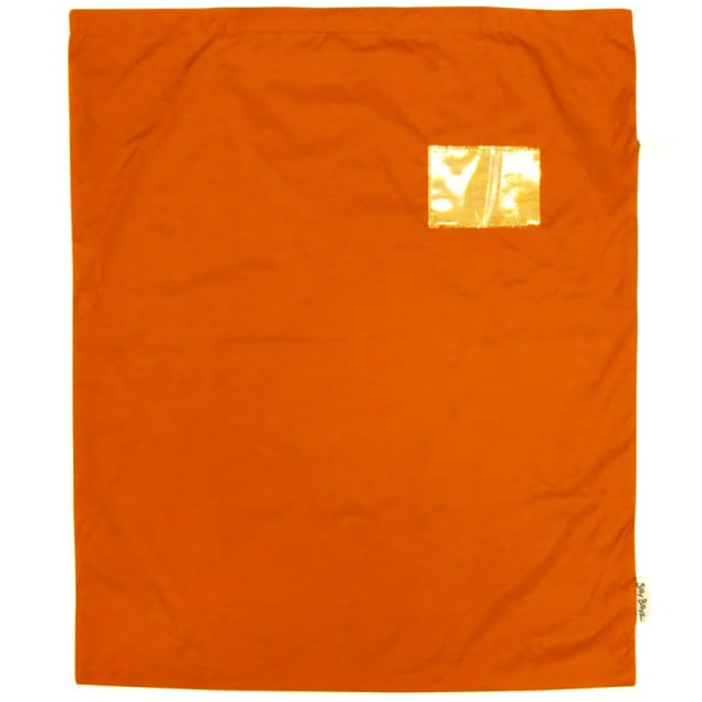 SILLY BILLYZ NYLON BEDDING BAG W/POCKET ORANGE