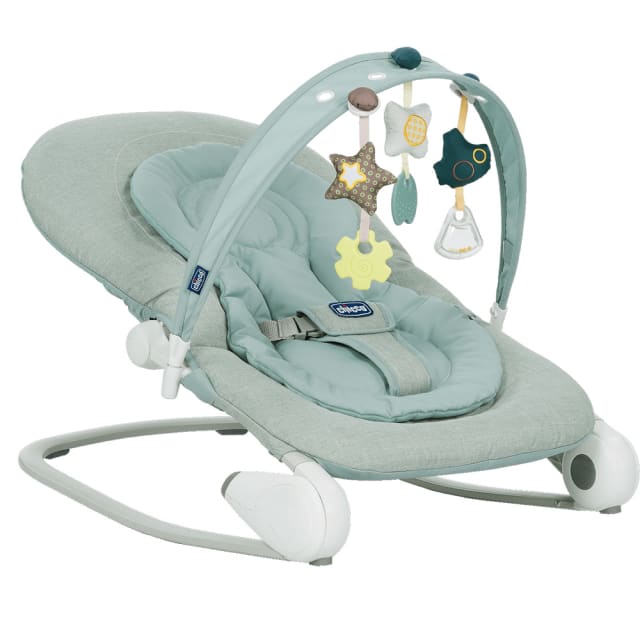 CHICCO Bouncer: Hoopla Dusty Green