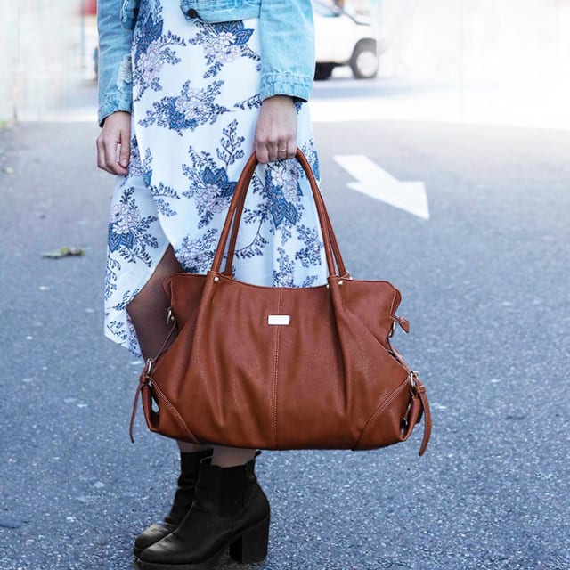 ISOKI ANAKIE SATCHEL AMBER