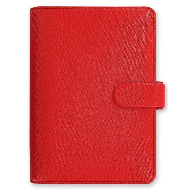FILOFAX PER COM SAFFIANO ORGANISER POPPY RED