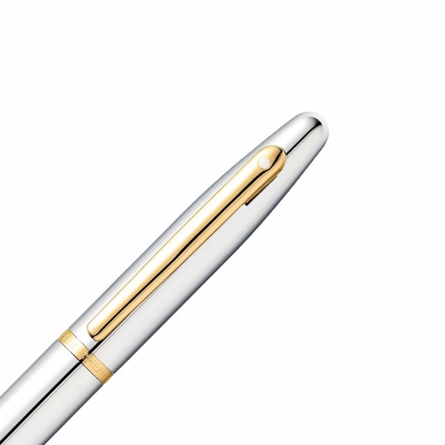 Sheaffer® VFM 9422 Polished Chrome Fountain Pen With Gold-tone TRIM - Fine