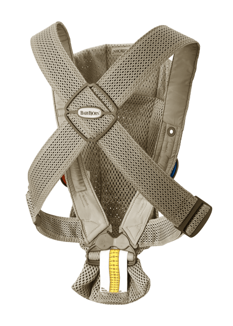 Baby Bjorn Carrier MINI 3D Mesh Grey Beige