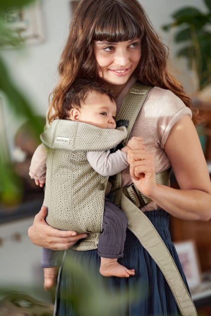 Baby Bjorn Carrier MINI 3D Mesh Grey Beige