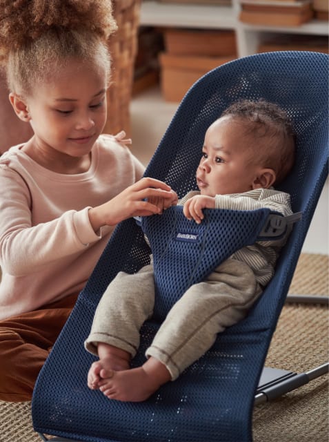 Baby Bjorn Bouncer Bliss Mesh Navy Blue