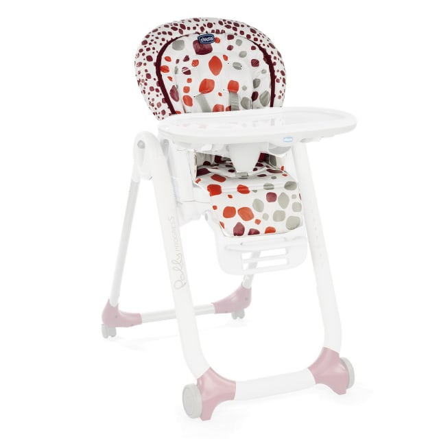 CHICCO Spares Polly 5 High Chair Cover #Cherry