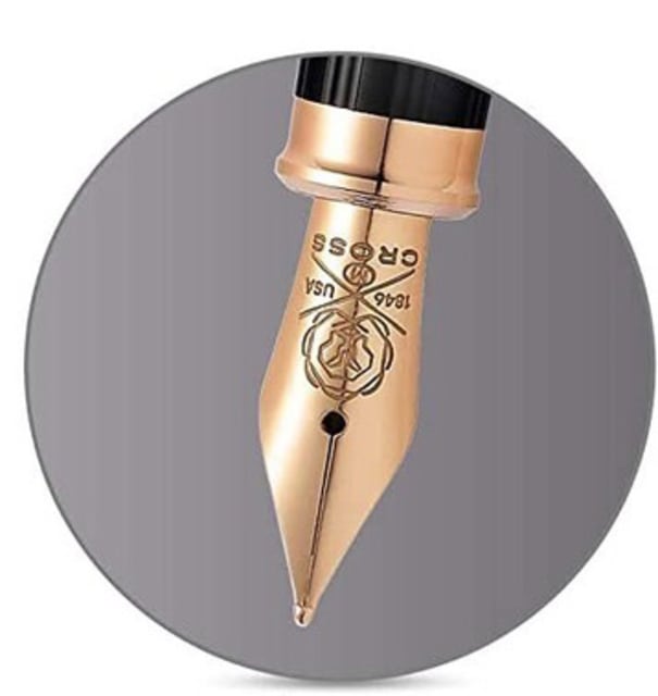 CROSS CENTURY II Pearl White&Rose Gold Fountain Pen, Fine Nib
