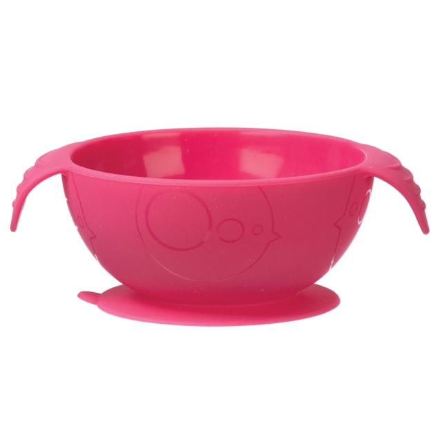 B.BOX Silicone Bowl Spoon Strawberry Shake