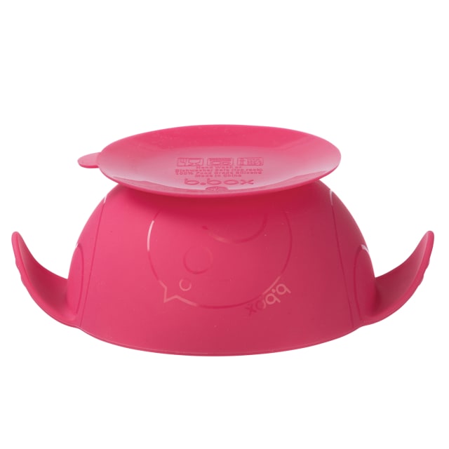 B.BOX Silicone Bowl Spoon Strawberry Shake