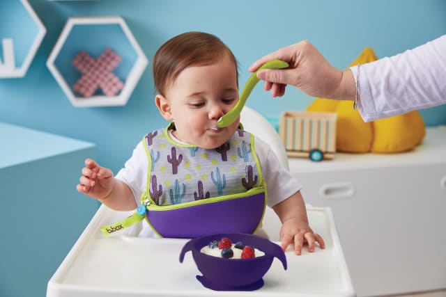 B.BOX Silicone Bowl Spoon Passion Splash