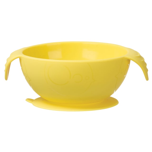 B.BOX Silicone Bowl Spoon Lemon Sherbert