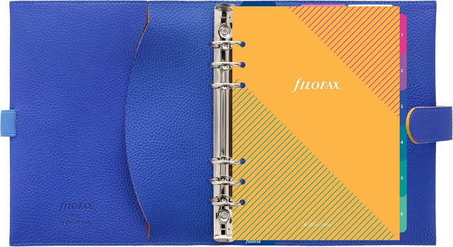 Filofax A5 Pop Organiser Blueberry