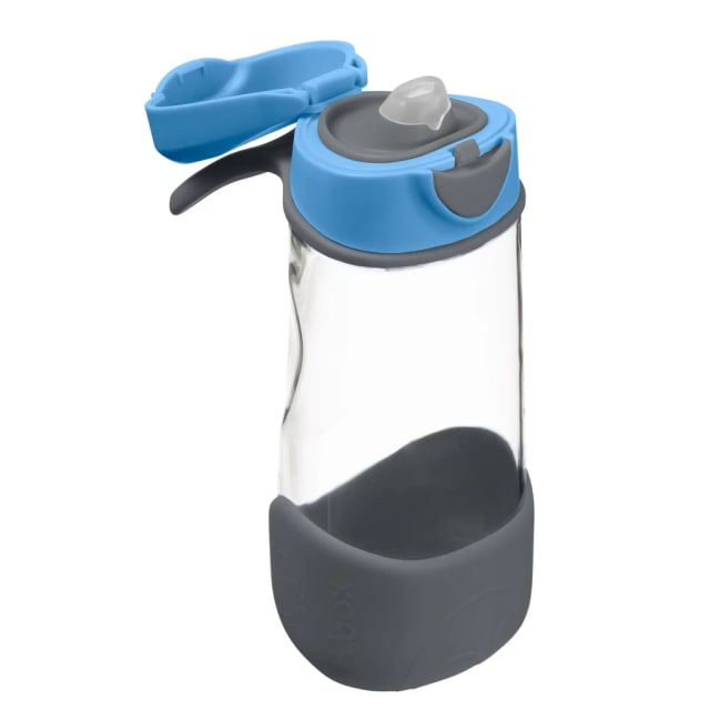 B.BOX Spout Bottle 450ml Blue Slate