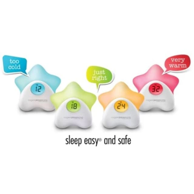 CHICCO Star Night Light Thermometer (USB)