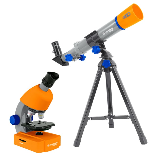 BRESSER Telescope + Microscope Set