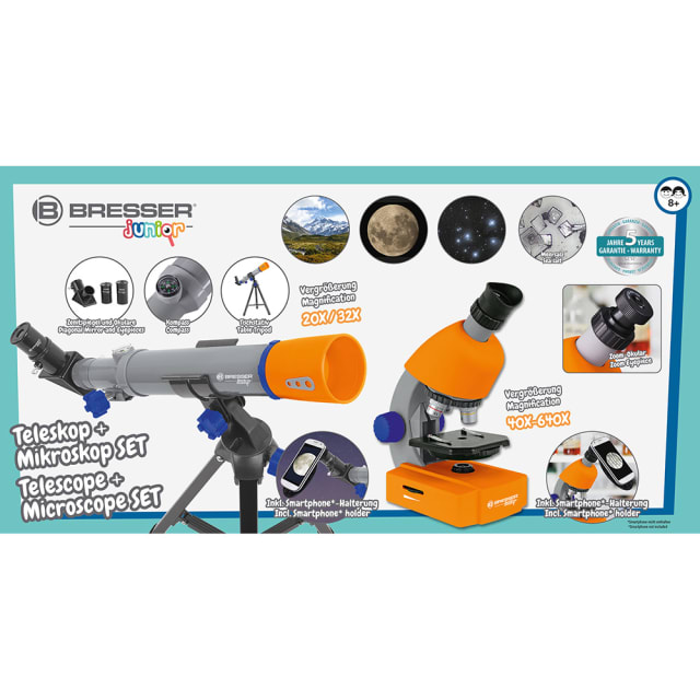 BRESSER Telescope + Microscope Set