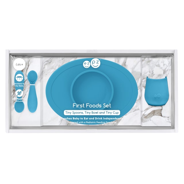 Tiny First Foods Set Blue