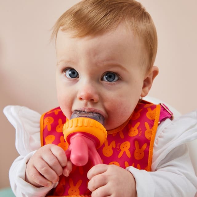 B.BOX Sil Fresh Food Feeder Strawberry Shake
