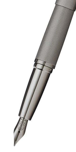 CROSS ATX Sandblast Titanium Grey Fountain Pen, Medium Nib