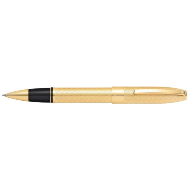 SHEAFFER Legacy 23K Gold Chevron Pattern Rollerball Pen