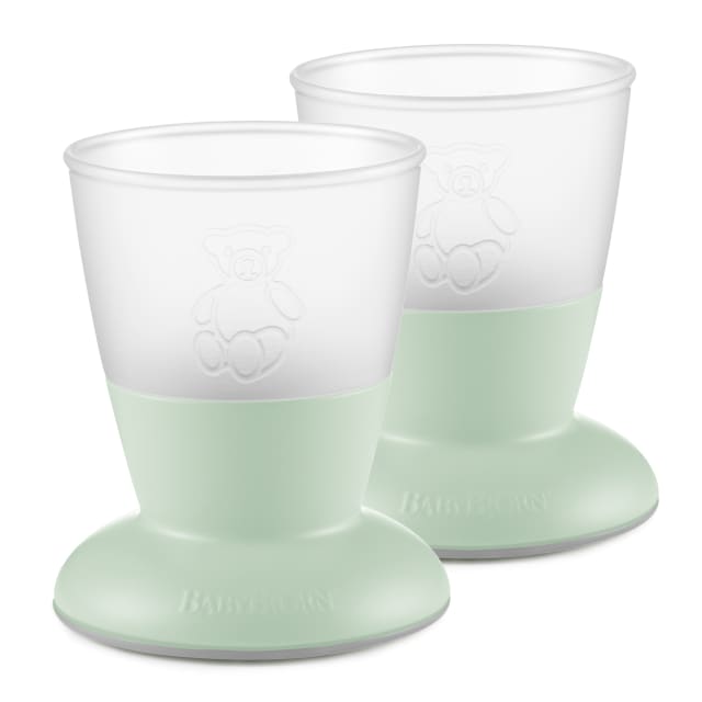 Baby Bjorn Baby Cup 2pk Powder Green