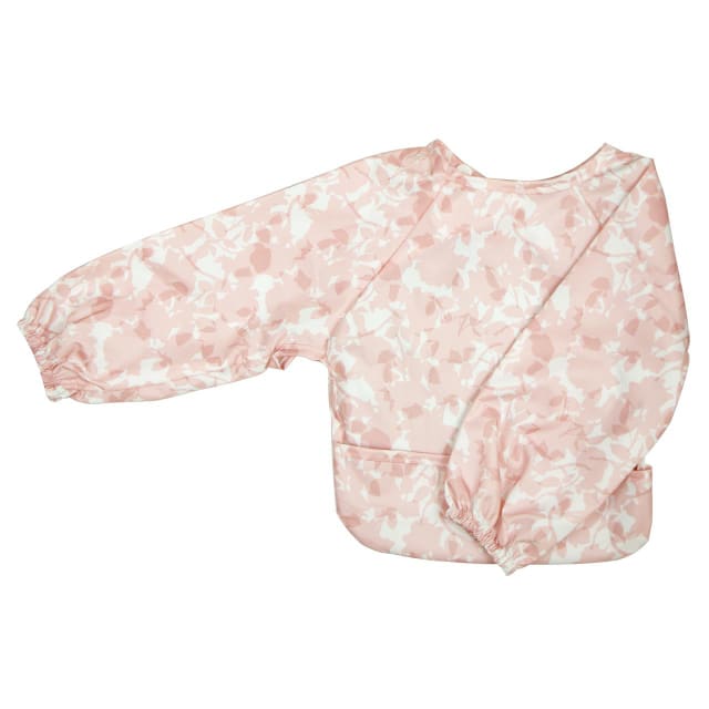SILLY BILLYZ NYLON SMALL L/S BIB ROSES