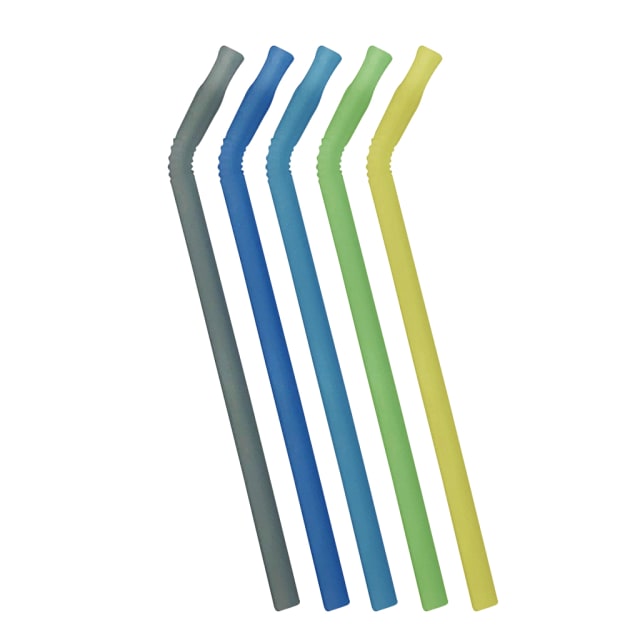 B.BOX Silicone Straw 5pc Pool Party