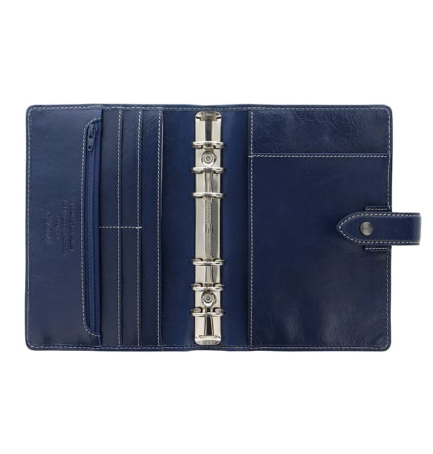 FILOFAX Personal Malden Organiser Navy