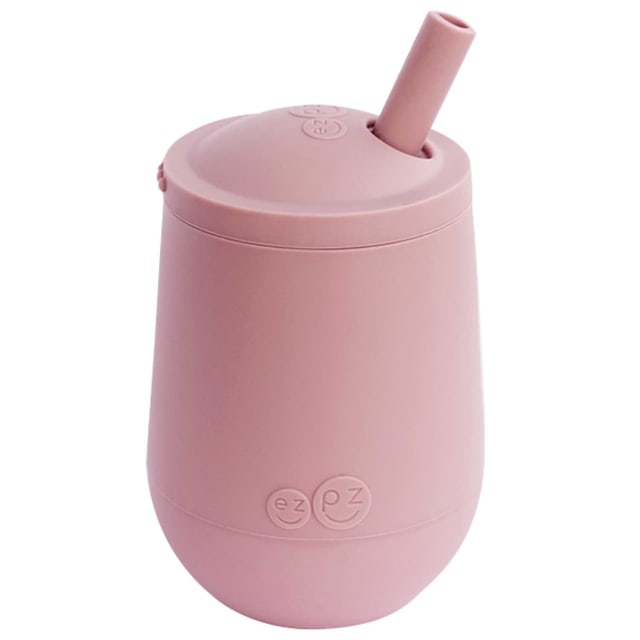 EZPZ MINI CUP+STRAW TRAINING SYS BLUSH
