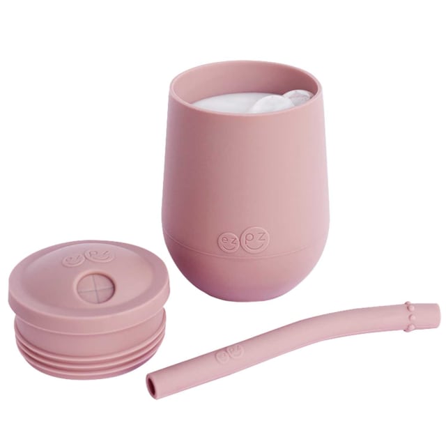 EZPZ MINI CUP+STRAW TRAINING SYS BLUSH
