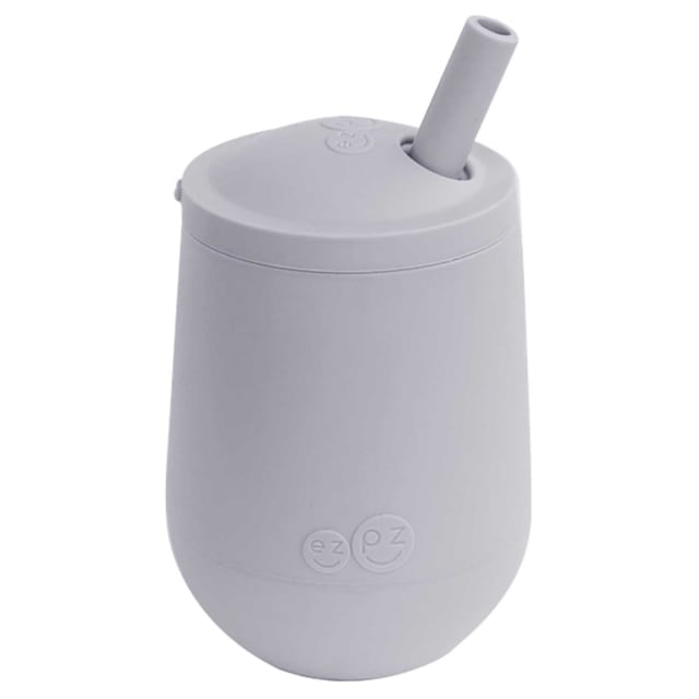EZPZ MINI CUP+STRAW TRAINING SYS PEWTER