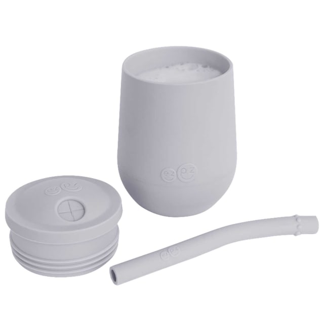 EZPZ MINI CUP+STRAW TRAINING SYS PEWTER