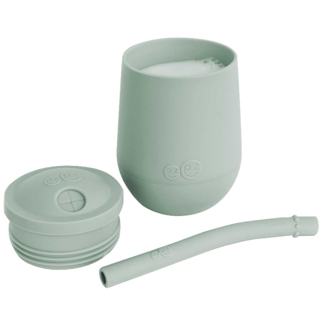 EZPZ MINI CUP+STRAW TRAINING SYS SAGE