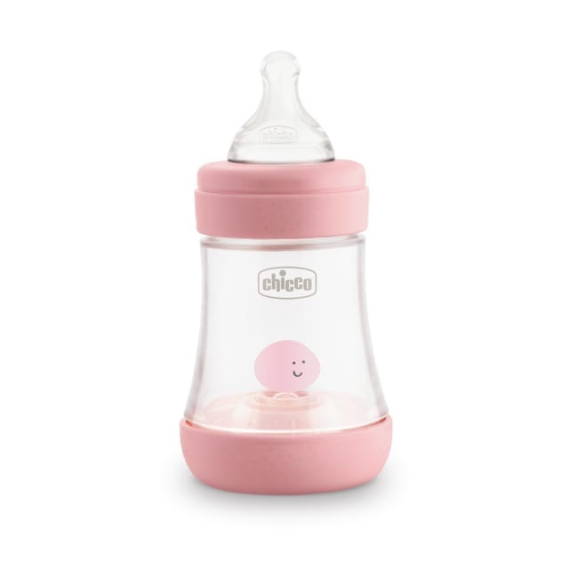 CHICCO Bottle: Perfect5 Sil 150ml 0m+ Slow Pink