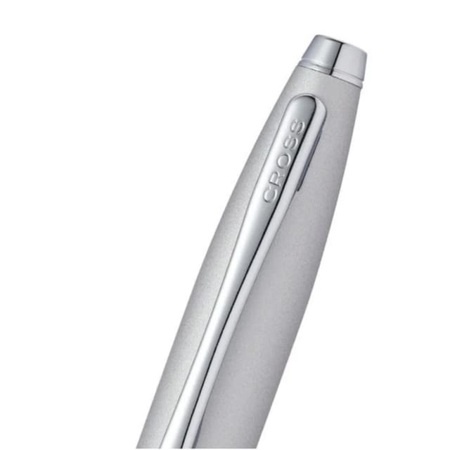CROSS Calais Matte Grey/Black Fountain Pen, Medium Nib