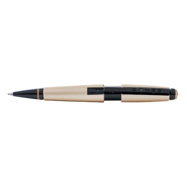 CROSS Edge Matte Hazelnut/Black PVD Rollerball Pen