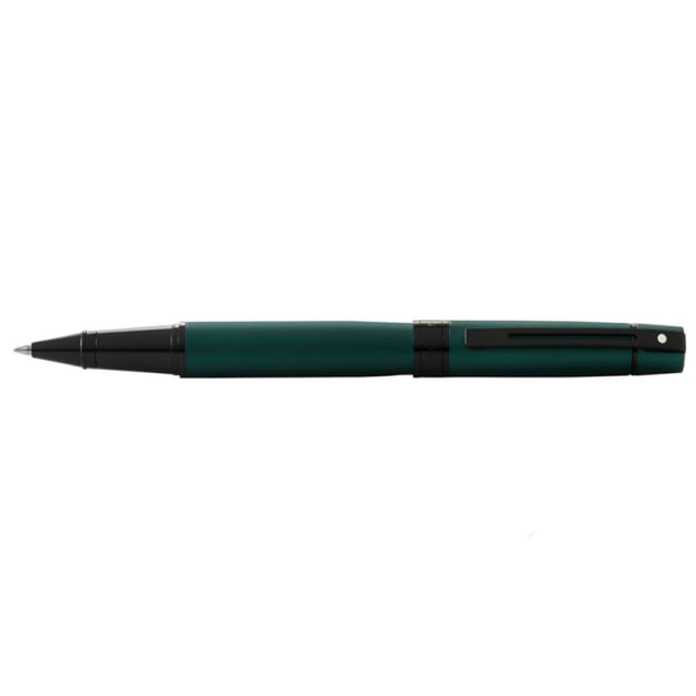 Sheaffer® 300 9346 Matte Green Rollerball Pen With Black trim