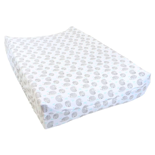 SILLY BILLYZ JERSEY CHANGE MAT COVER HEDGEHOG