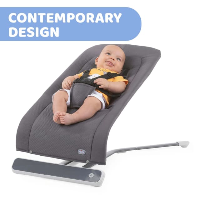 CHICCO Rocker: RhythmnSound Bouncer - Moon Grey